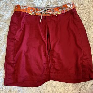 PATAGONIA boardie short long length surf board quick dry womens Sz 8 Water Girl